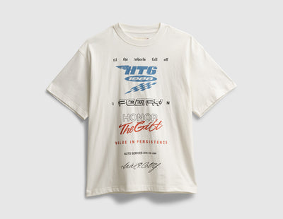 Honor The Gift Race T-Shirt / White