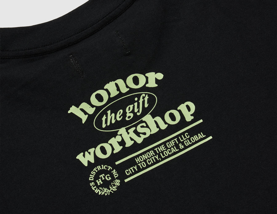 Honor The Gift Why Not T-Shirt / Black
