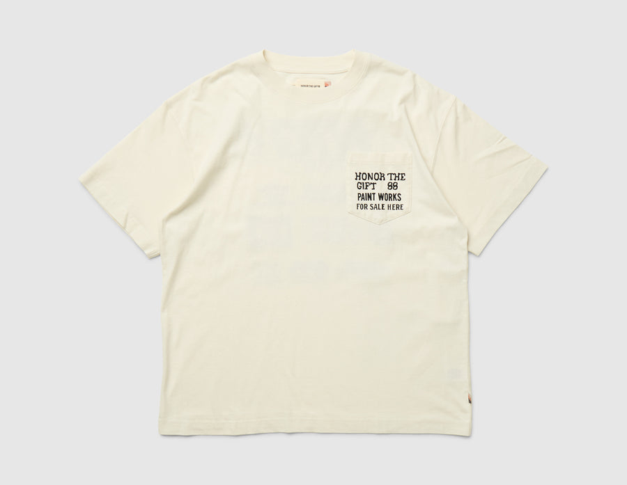 Honor The Gift Paint Works T-Shirt / Bone