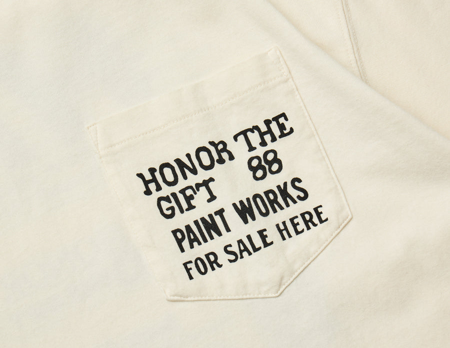 Honor The Gift Paint Works T-Shirt / Bone