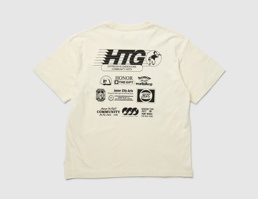 Honor The Gift Paint Works T-Shirt / Bone