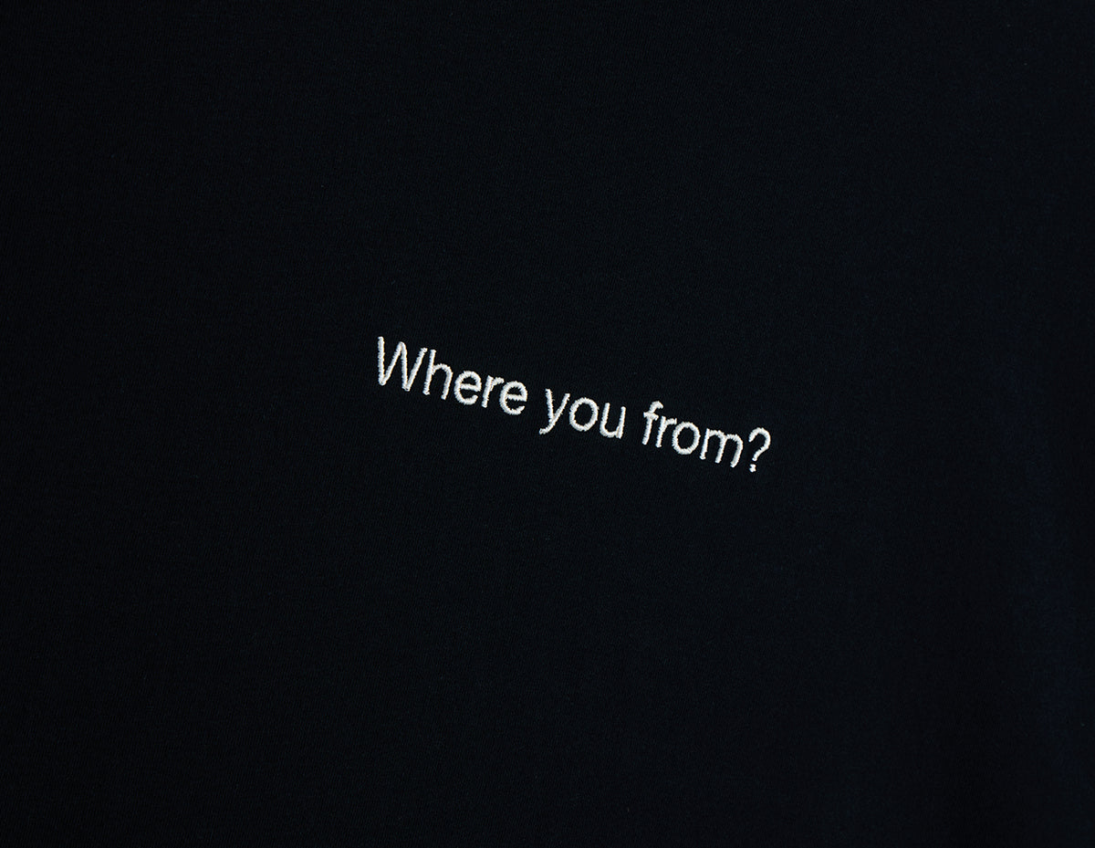 Honor The Gift Where You From T-Shirt / Black