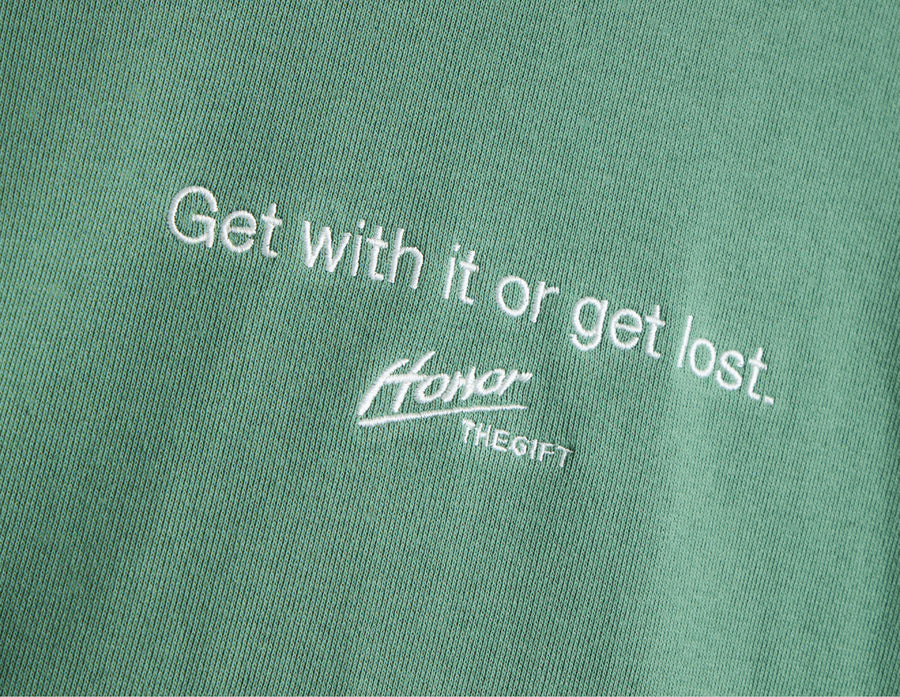 Honor The Gift Get With It Or Get Lost Hoodie / Mint