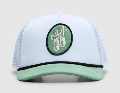Honor The Gift H Patch Trucker Cap / Bone