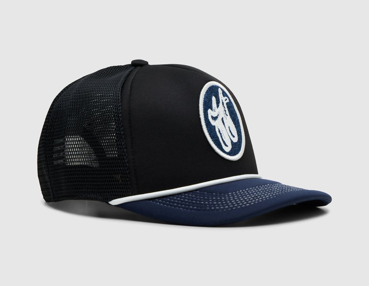 Honor The Gift H Patch Trucker Cap / Black