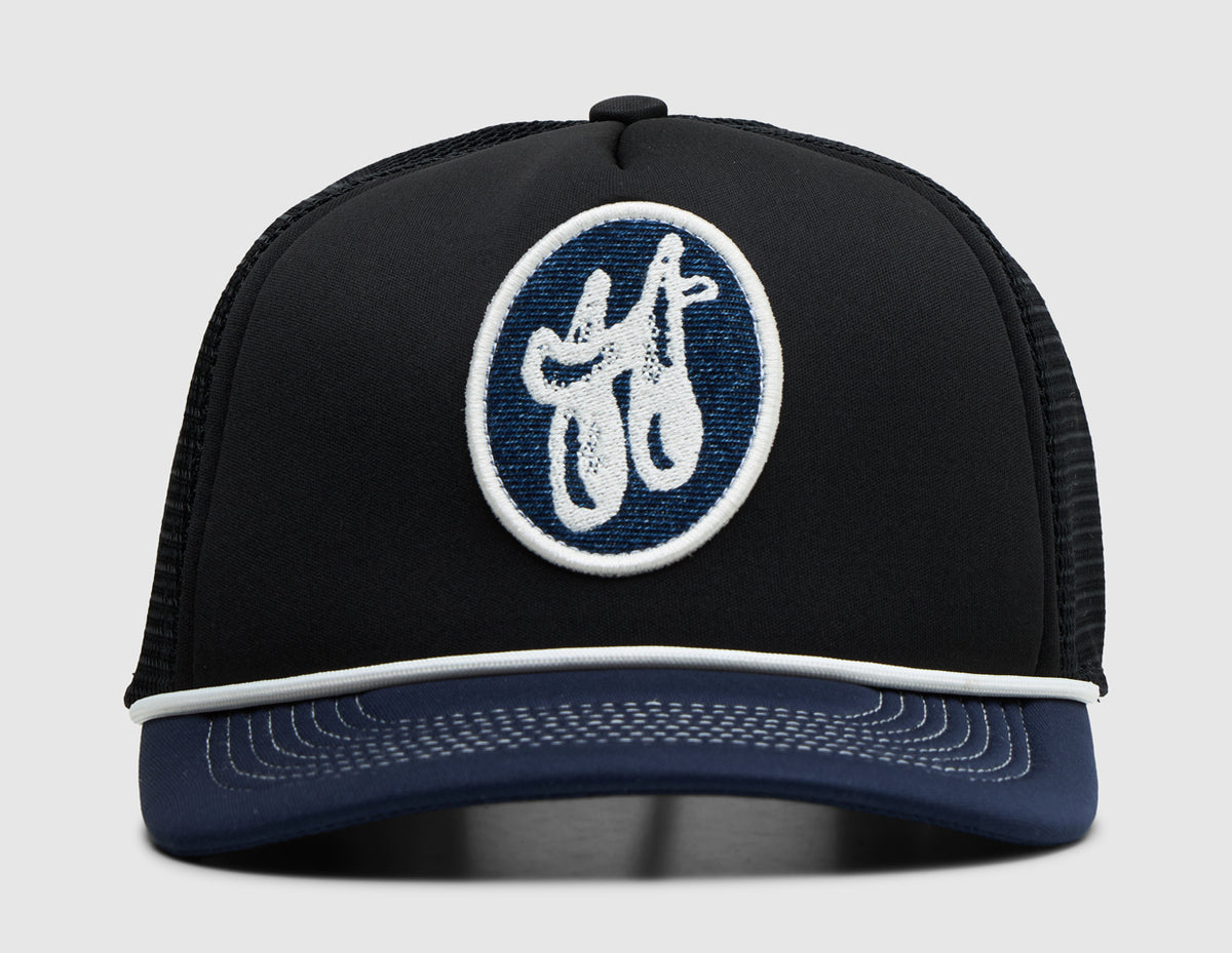 Honor The Gift H Patch Trucker Cap / Black
