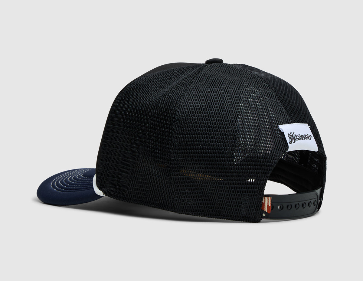 Honor The Gift H Patch Trucker Cap / Black