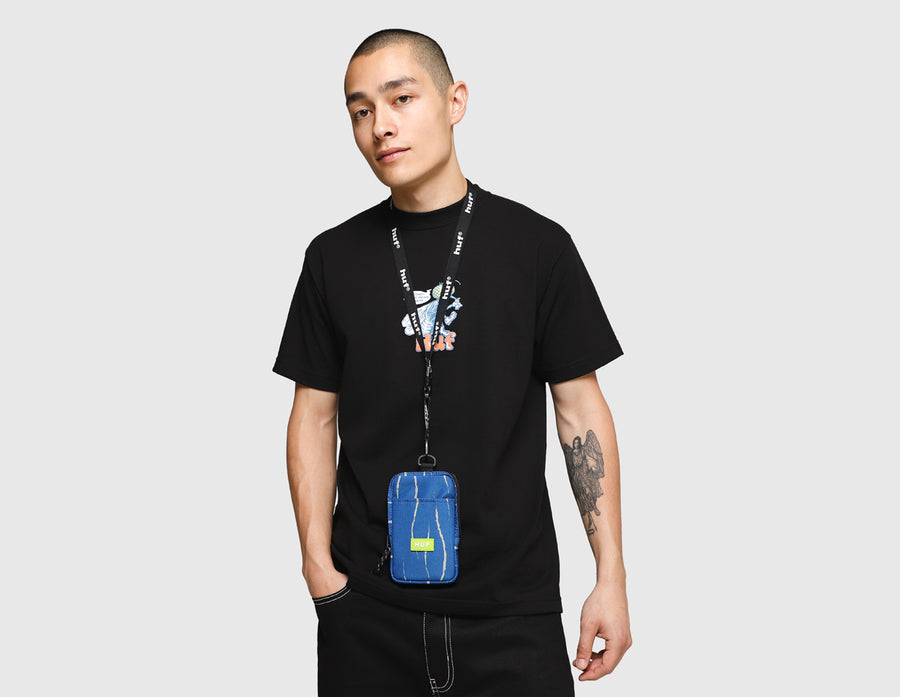 HUF Recon Striped Lanyard Pouch / Blue