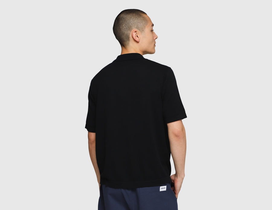 HUF Linked Short Sleeve Knit Sweater / Black