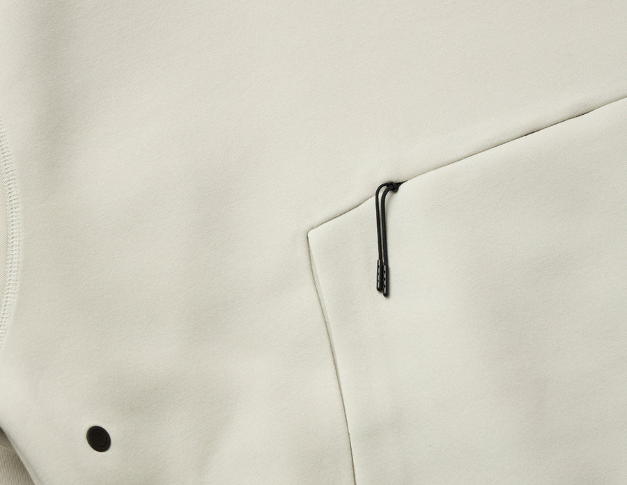 Nike Tech Fleece Oversized Hoodie Light Bone / Black