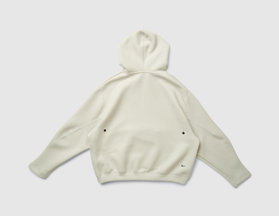 Nike Tech Fleece Oversized Hoodie Light Bone / Black