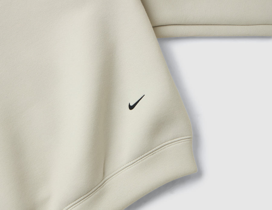 Nike Tech Fleece Oversized Hoodie Light Bone / Black