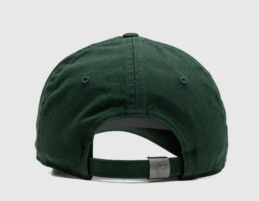 Carhartt WIP Madison Logo Cap Conifer / White