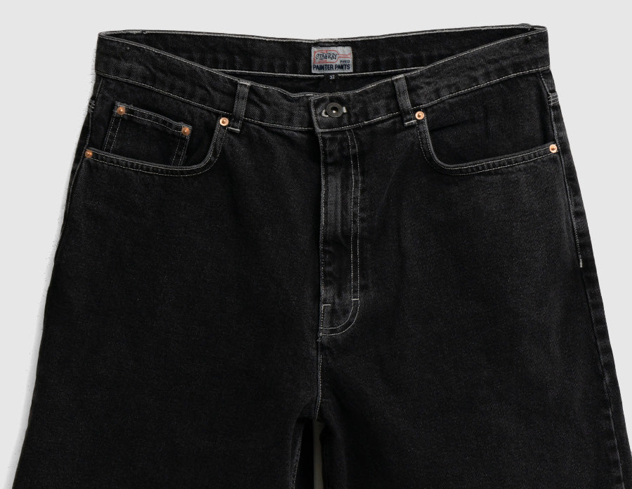 Stan Ray Wide 5 Short / Washed Black