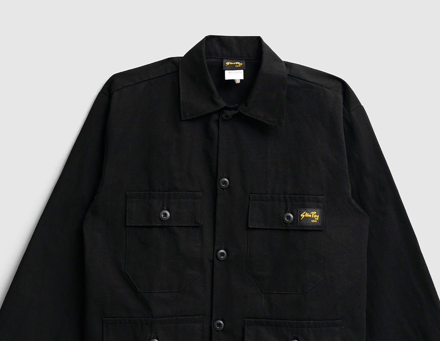Stan Ray 4 Pocket Jacket / Black Ripstop