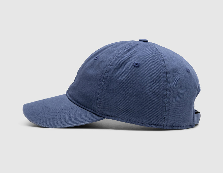 Carhartt WIP Madison Logo Cap Blue Iris / White