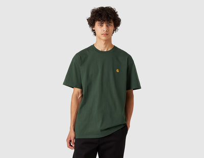 Carhartt WIP Chase T-shirt Sycamore Tree / Gold