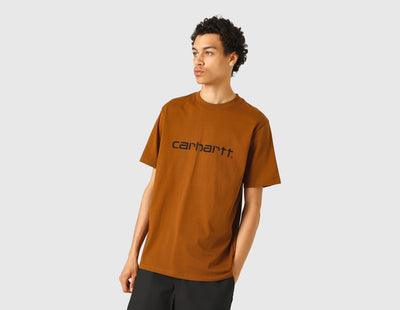 Carhartt WIP Script T-shirt Deep H Brown / Black