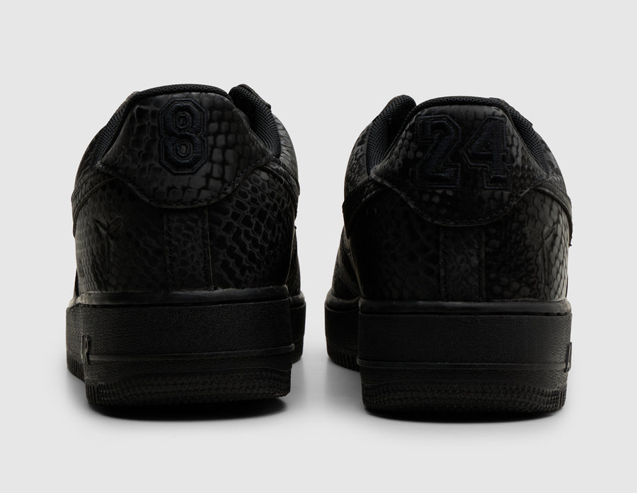 Nike Kobe  Air Force 1 Low Black / Black