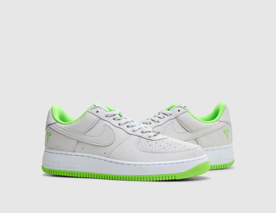Nike Kobe Air Force 1 Low Vast Grey / Electric Green