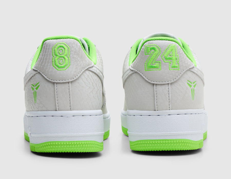 Nike Kobe Air Force 1 Low Vast Grey / Electric Green