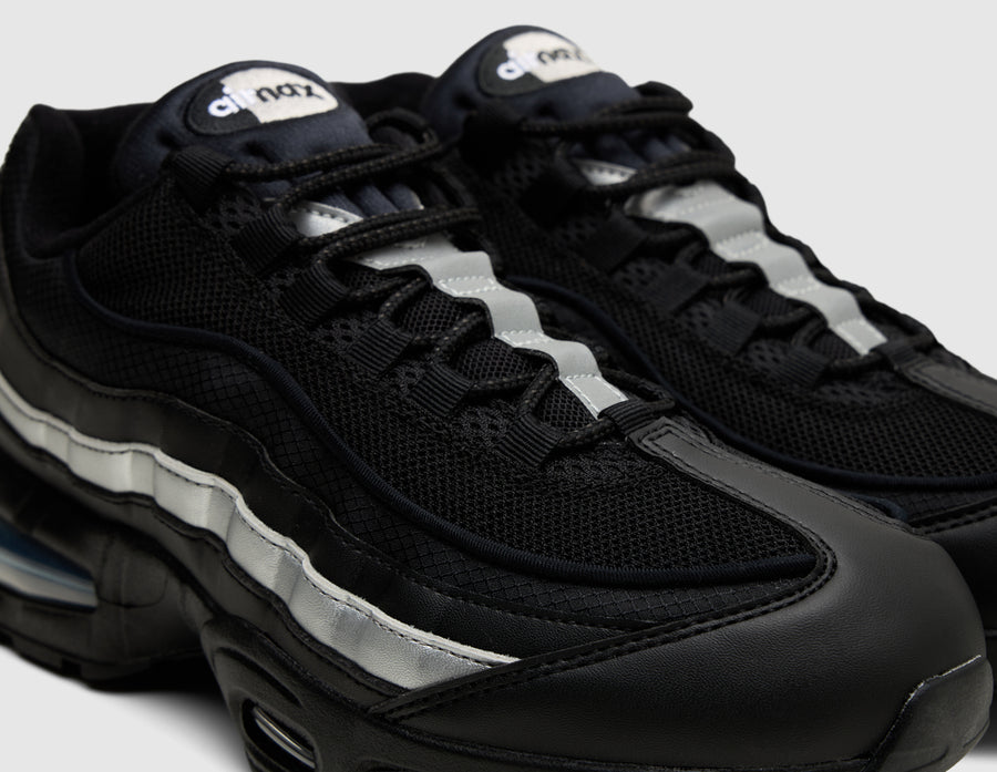 Nike Air Max 95 OG Black / Metallic Silver - Black