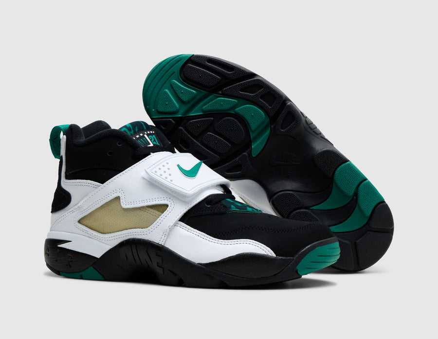 Nike Air Diamond Turf 93 Black / Mystic Green - White
