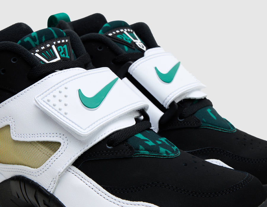 Nike Air Diamond Turf 93 Black / Mystic Green - White