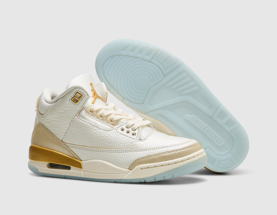 Jordan Women's 3 Retro Sail / Team Gold - Pale Ivory