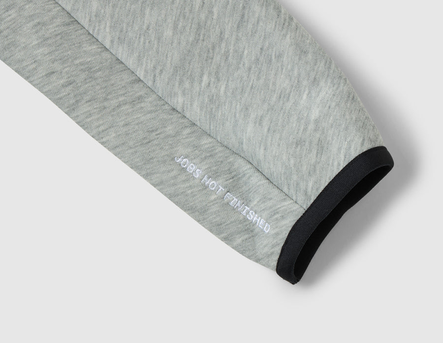 Nike Kobe Tech Fleece Windrunner Jacket Dark Grey Heather / White