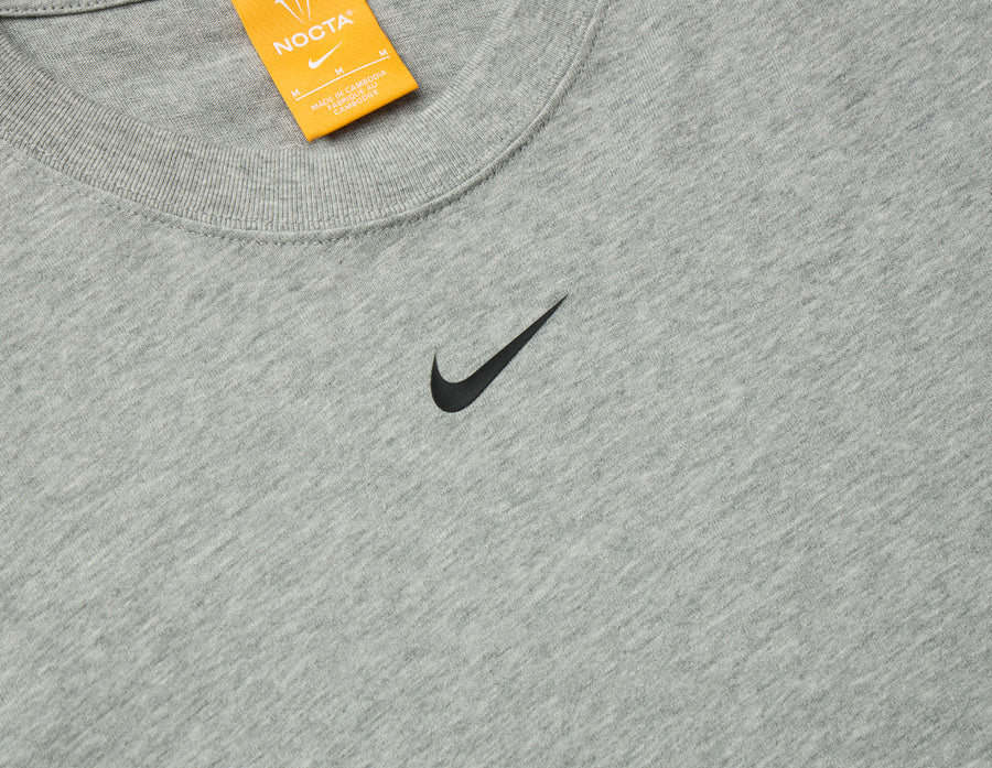 Nike NOCTA CS T-Shirt Dark Grey Heather / Black