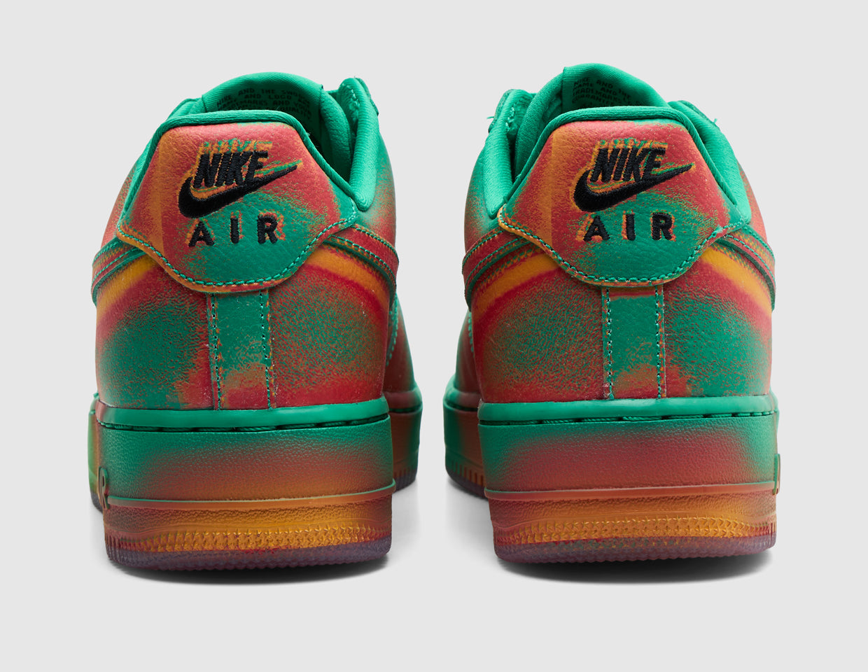 Nike Air Force 1 Low Retro Stadium Green / Bright Crimson – size