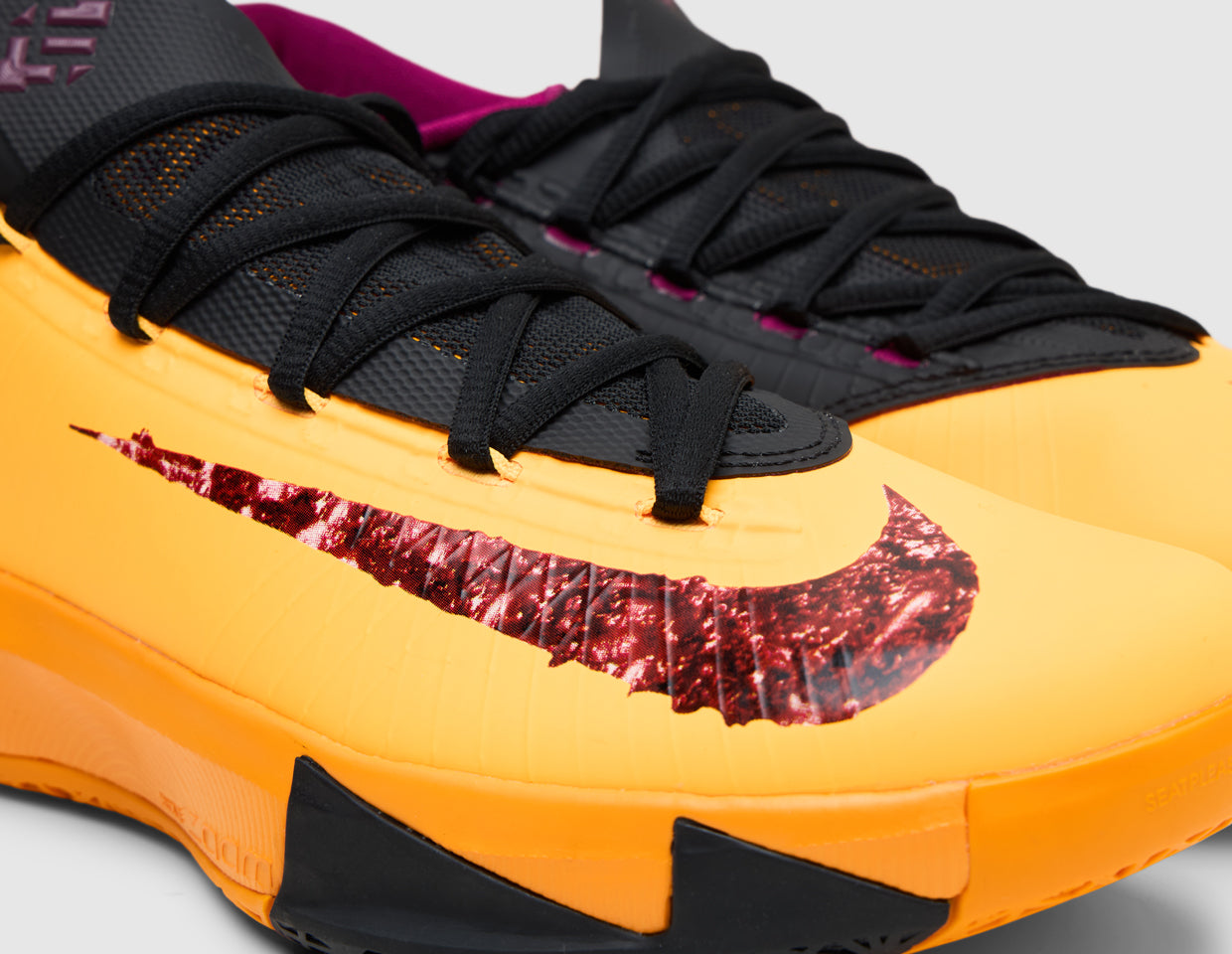 Nike KD VI Laser Orange / Raspberry Red - Black – size? Canada