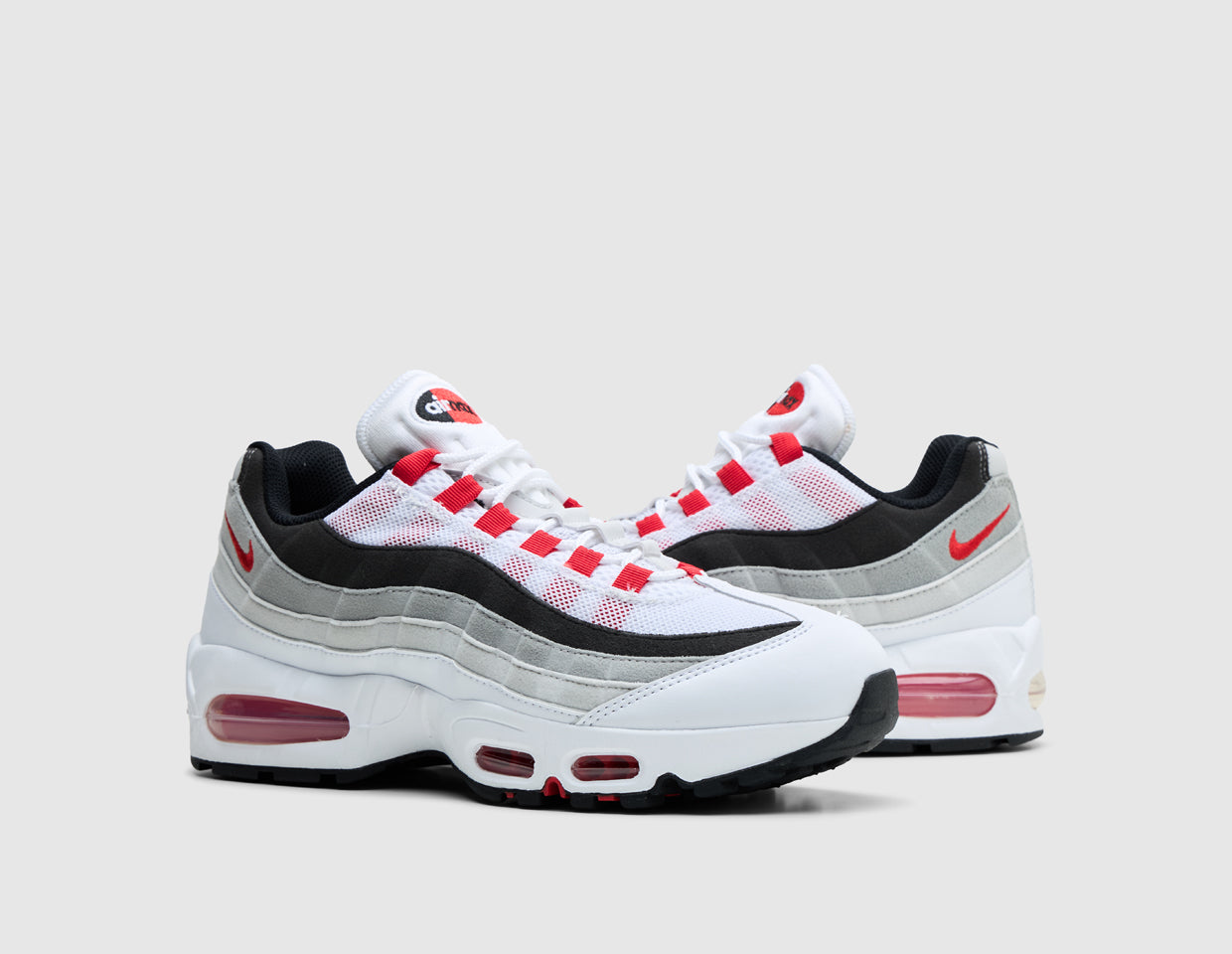 靴 NIKE AIR MAX 95 Nike Air Max 95 White / Comet Red - Neutral Grey – size? Canada
