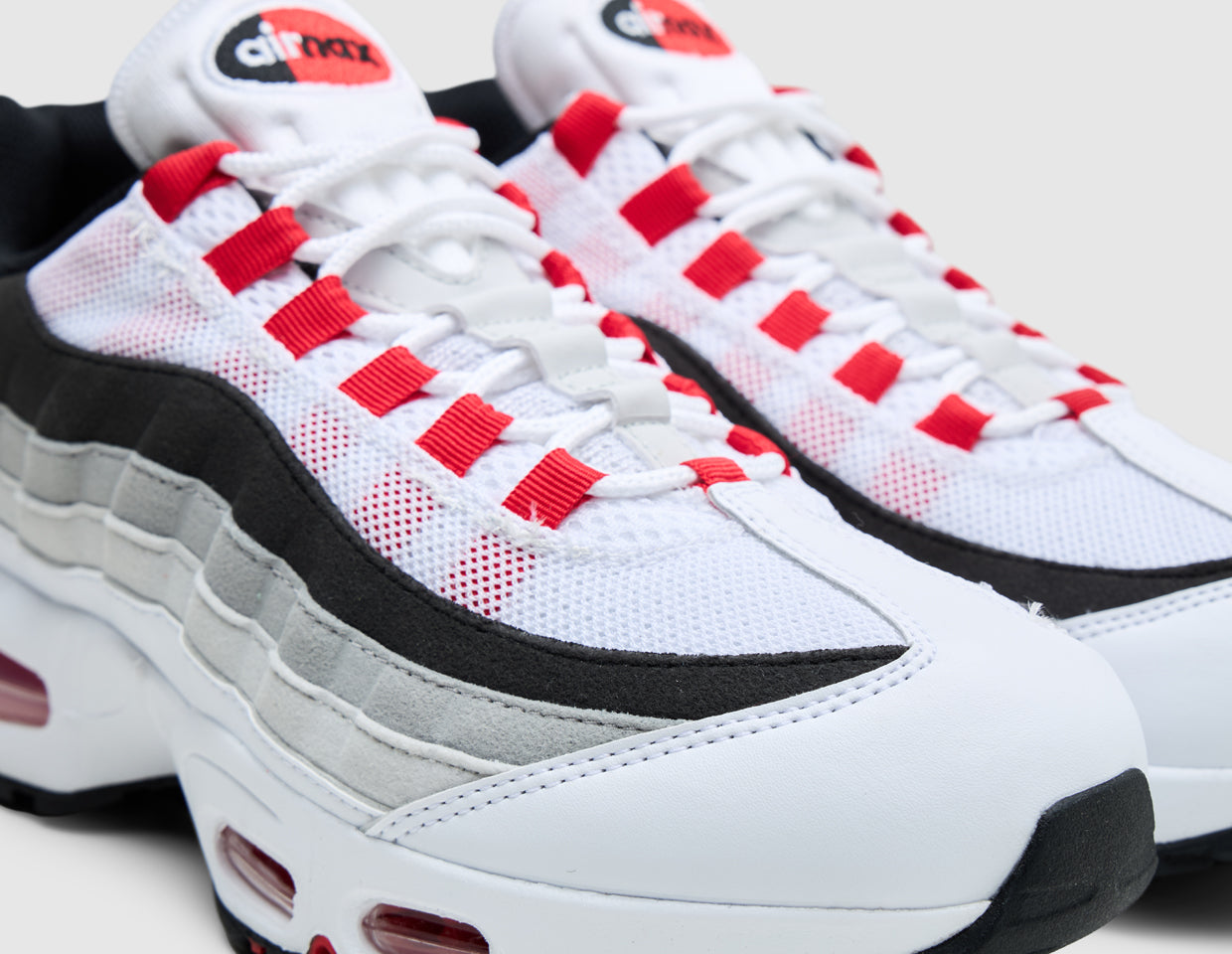 Nike Air Max 95 White / Comet Red - Neutral Grey – size? Canada