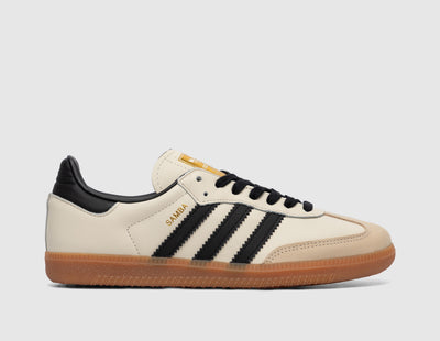 Adidas Women's Samba OG Cream White / Black - Sand - Sneakers