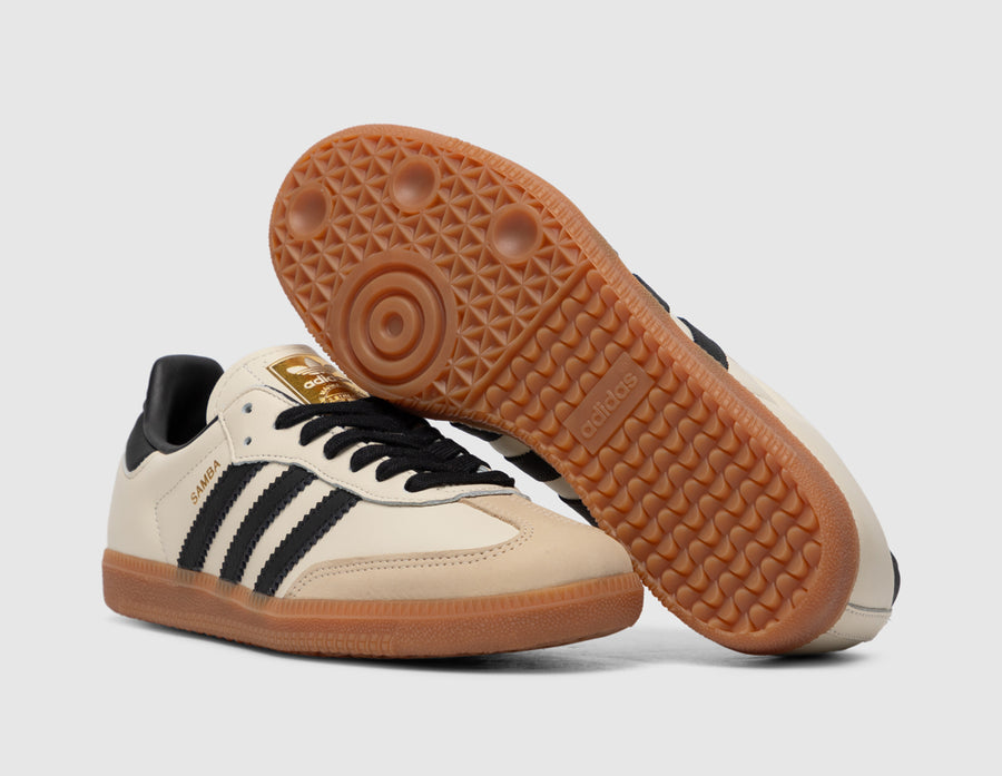 Adidas Women's Samba OG Cream White / Black - Sand