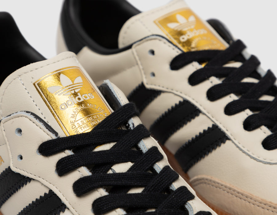 Adidas Women's Samba OG Cream White / Black - Sand