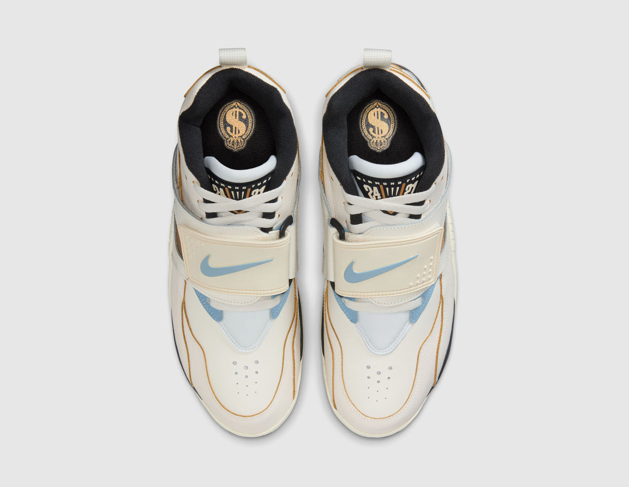Nike Air Diamond Turf 93 Sail / Mica Blue - Coconut Milk – size