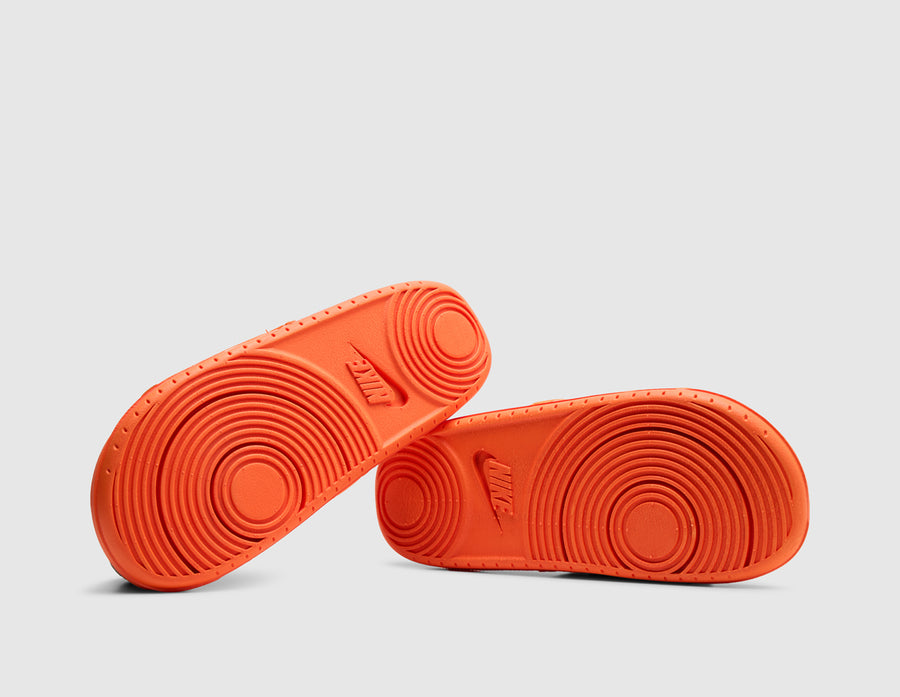 Nike Kobe Offcourt Slide Safety Orange / Metallic Silver