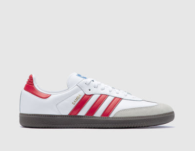 adidas Samba OG Footwear White / Better Scarlet - Sneakers