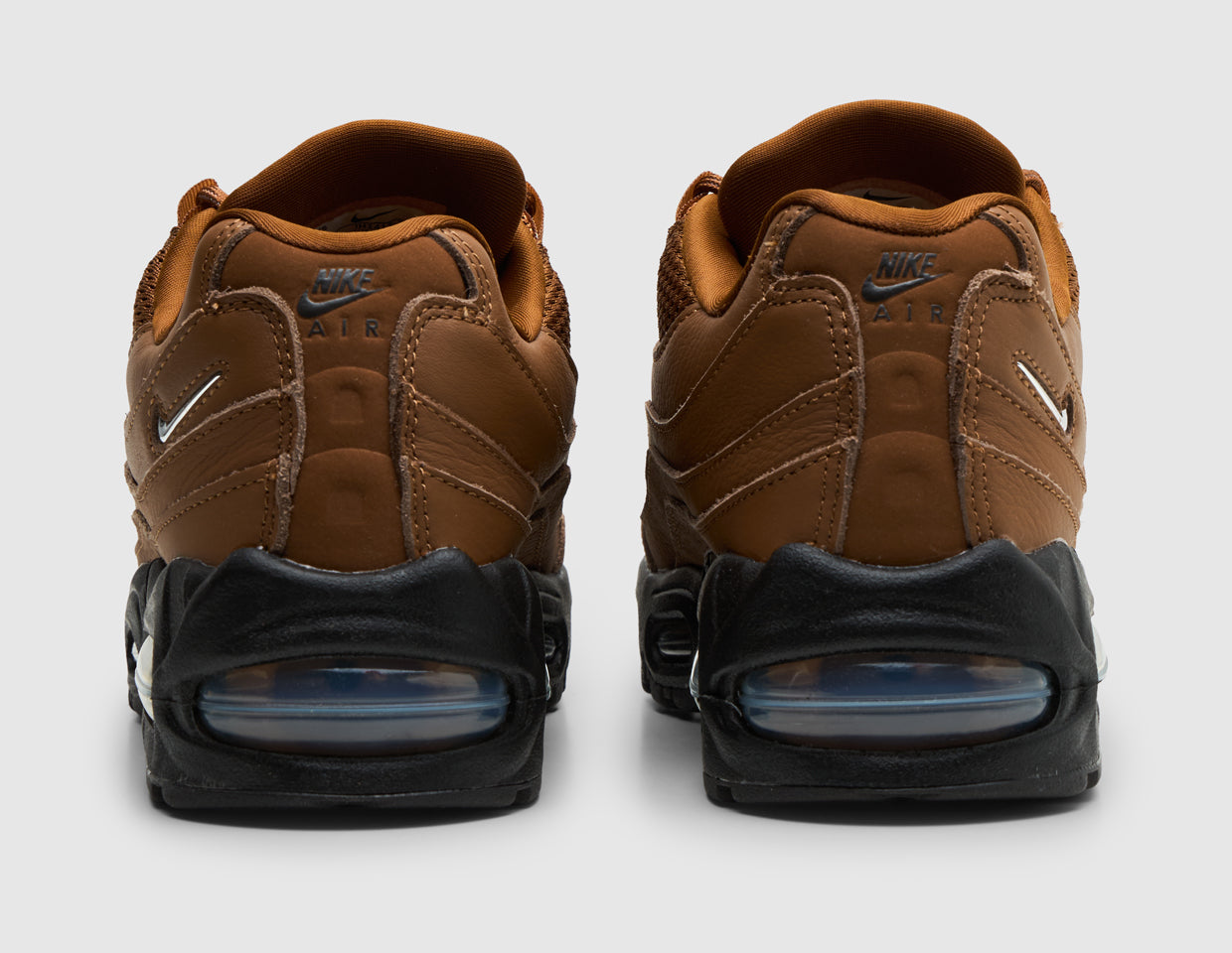Nike Women's Air Max 95 Big Bubble Lt British Tan / Flax - Velvet