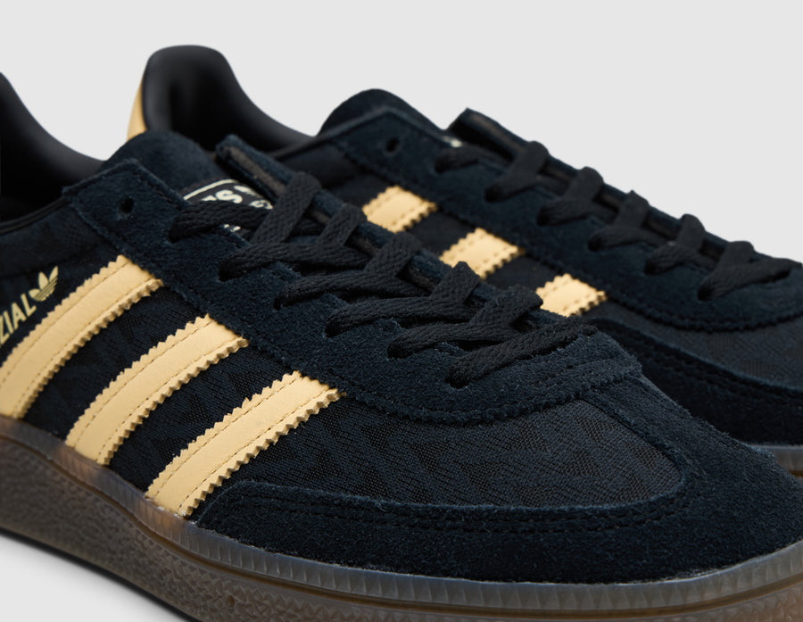 adidas Originals Women's Handball Spezial Core Black / Orange Tint