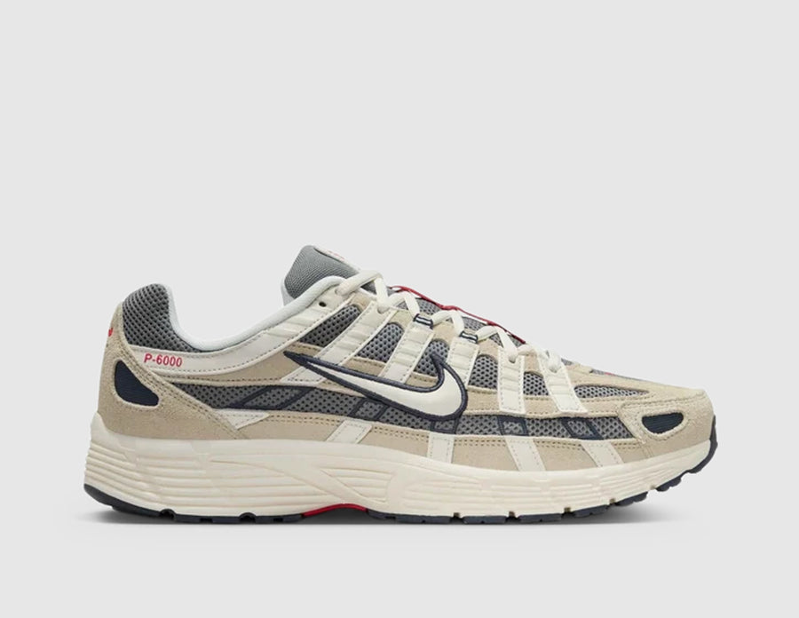 Nike P-6000 Lt Khaki / Pale Ivory - Thunder Blue