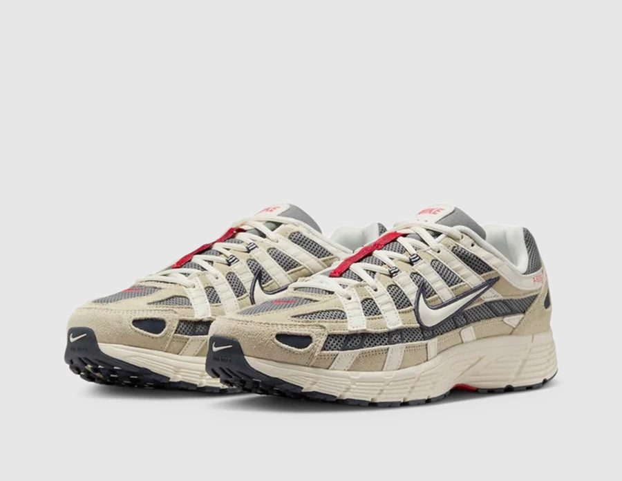 Nike P-6000 Lt Khaki / Pale Ivory - Thunder Blue