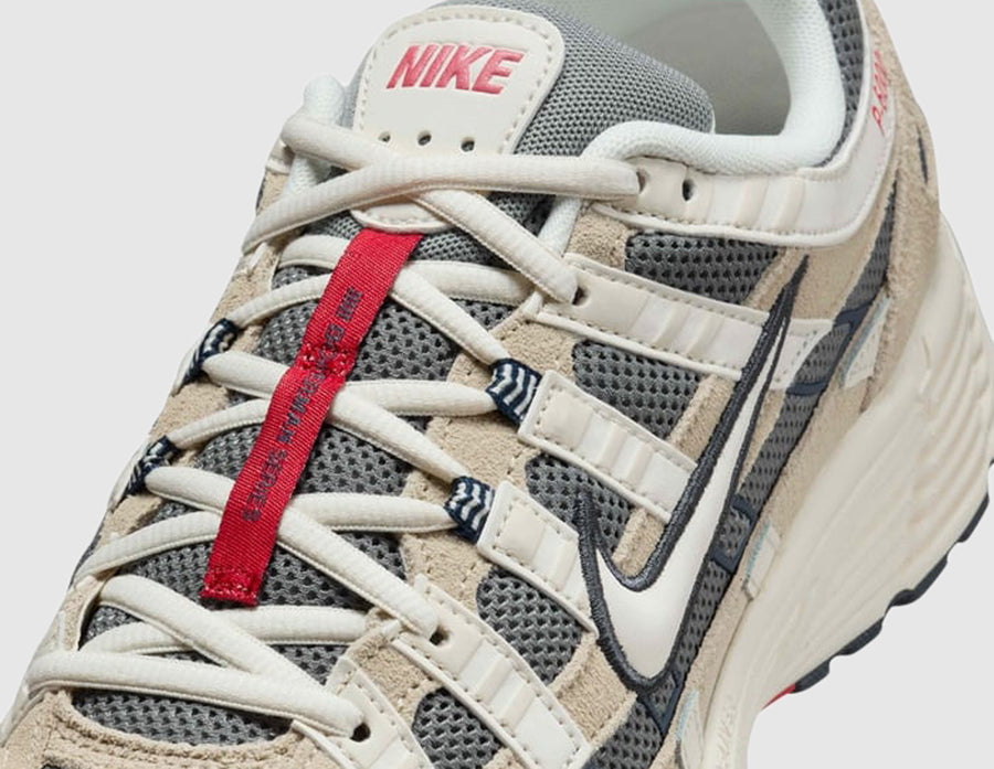 Nike P-6000 Lt Khaki / Pale Ivory - Thunder Blue