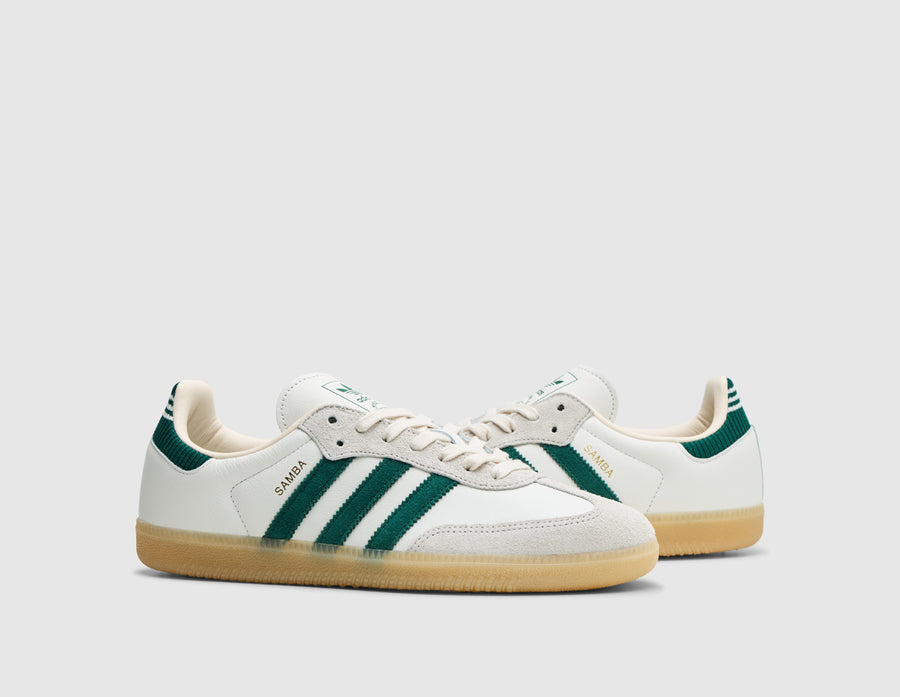 adidas Originals Samba OG Cloud White / Collegiate Green