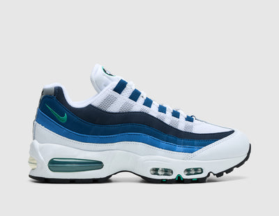Nike Air Max 95 OG White / Emerald Green - Lake Blue - Sneakers