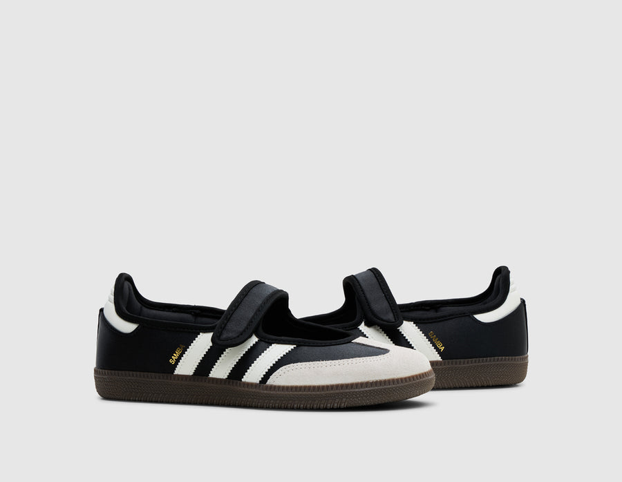 adidas Women's Samba Jane Black / Off White - Gold Metallic