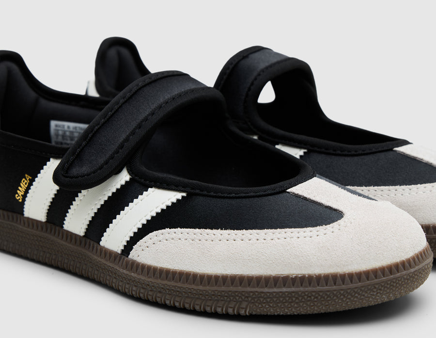 adidas Women's Samba Jane Black / Off White - Gold Metallic